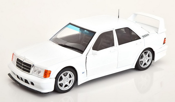 mercedes-benz 190e evo 2 1990 - white S1801007 Модель 1:18