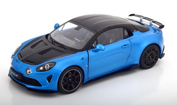 Alpine A110 Radical - light blue met/carbon S1801619 Модель 1:18