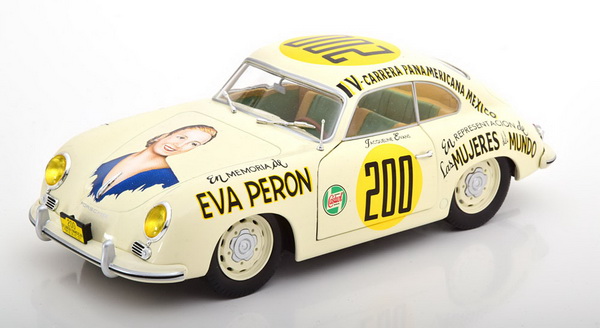 Модель 1:18 Porsche 356 PRE-A №200 Carrera Panamericana (Evans Eva Peron)