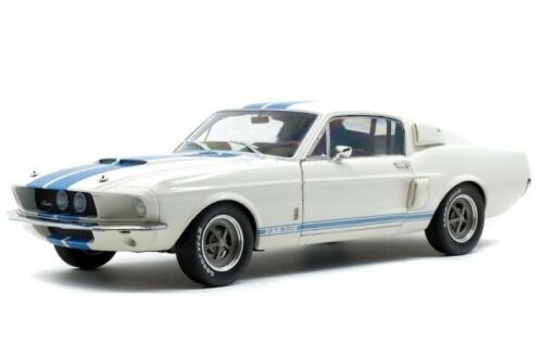 ford shelby mustang gt 500 - white/blue S1802901 Модель 1:18