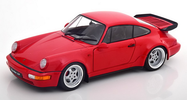 Модель 1:18 Porsche 911 (964) RS 3.8 1990 - Red