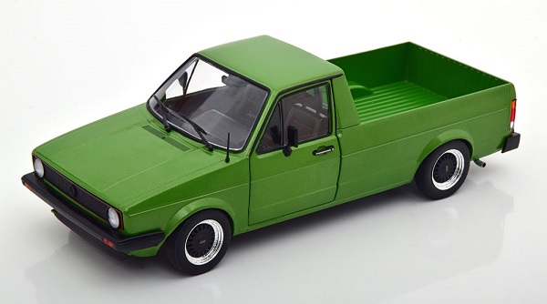 Модель 1:18 Volkswagen Caddy Mk I Custom 3 - green met