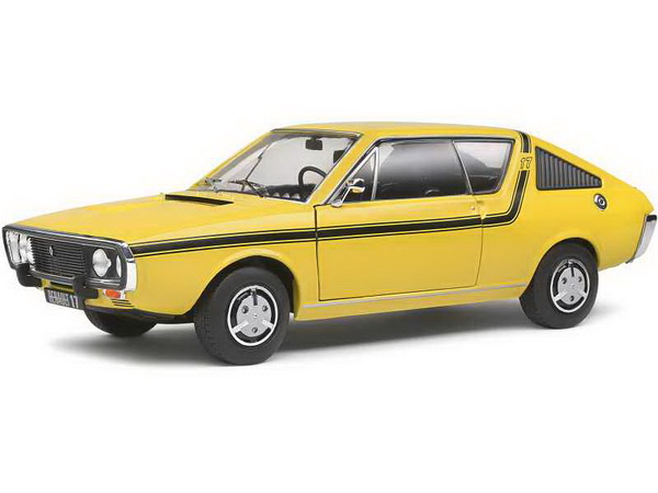 Renault R17 1976 Yellow S1803704 Модель 1:18