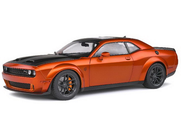 Модель 1:18 Dodge Challenger SRT Hellcat Redeye Widebody 2020 Orange Metal