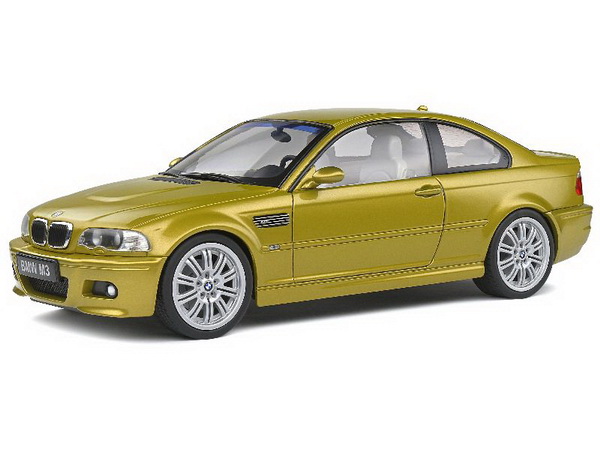 Модель 1:18 BMW M3 Coupe (E46) - phoenix yellow