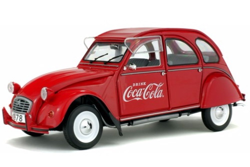 Citroen 2CV6 «Coca-Cola» S1850008 Модель 1:18