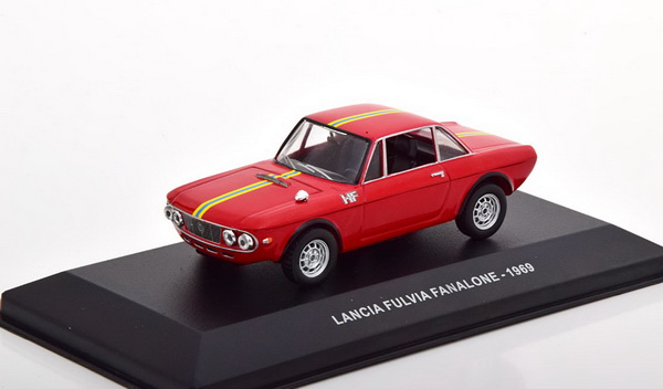 Lancia Fulvia 1.6HF Fanalone - red 4304100 Модель 1:43