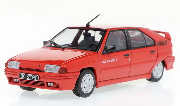 Citroen BX Sport 1985 Red S4311002 Модель 1:43
