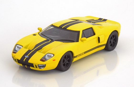 Модель 1:43 Ford GT - yellow/black