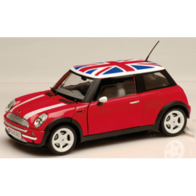 Модель 1:18 Mini Cooper Union Jack British Flag