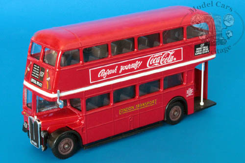 aec rt - london transport «coca-cola» SOL9700 Модель 1:50