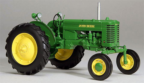 john deere model "mt" gas wide front tractor JDM210 Модель 1:16