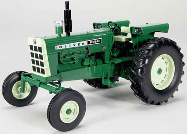 oliver 1850 gas wide front tractor SCT486 Модель 1:16