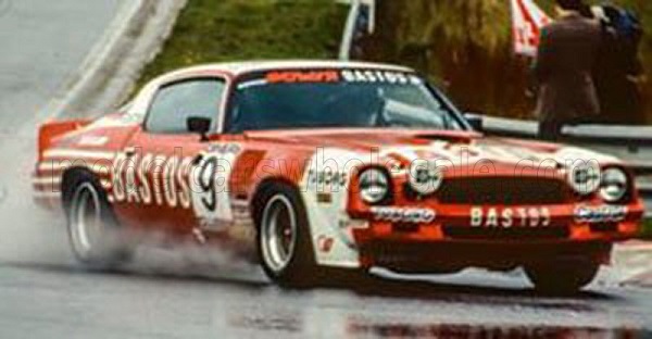 chevrolet - camaro z/28 team bastos power racing n 9 24h spa 1981 claude bourgoignie - reine wissel - john cooper 100SPA11 Модель 1:43