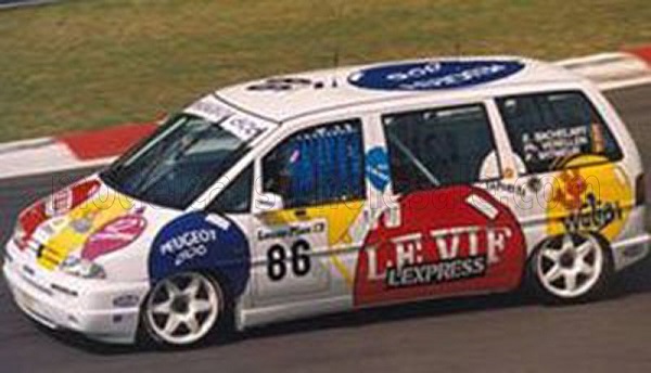 Модель 1:43 Peugeot - 806 Team Peugeot Talbot Belgique N 86 24h SPA 1995 Philip Verellen - Pascal Witmeur - Eric Bachelart