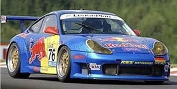 Модель 1:43 Porsche - 911 996 GT3 R Team Rws Motorsport N 76 24h SPA 2002 Luca Riccitelli - Dieter Quester - Philipp Peter - Toto Wolff