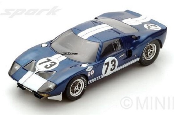 Модель 1:18 Ford GT №73 Winner 2000 Km Daytona (Ken Miles - Lloyd Ruby)