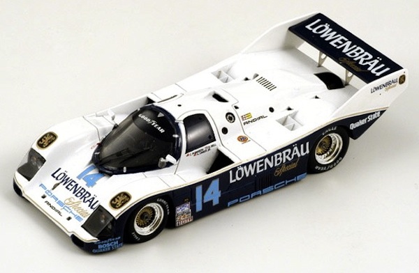 Модель 1:18 Porsche 962 №14 «Lowenbrau» Winner 24h Daytona (Chip Robinson - Derek Bell - Al Unser - Alvah Robert «Al» Holbert)