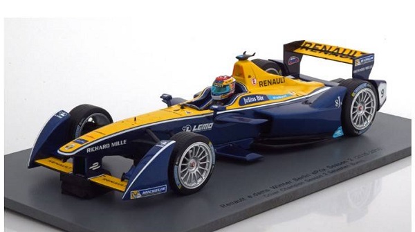 Renault E,Dams #9 Champion Season 2 Formula E 2016 Sebastien Buemi 18FE02 Модель 1:18