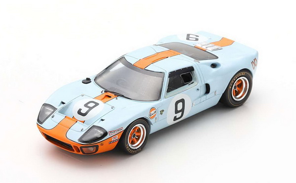 Ford GT40 №9 «Gulf» Winner 24h Le Mans (Pedro Rodriguez - Luciano «Lucien» Bianchi)