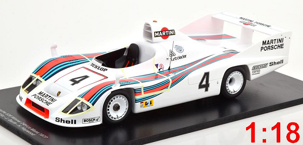 Porsche 936/77 №4 «Martini» Winner 24h Le Mans (Barth - Hurley Haywood - Jacques Bernard «Jacky» Ickx) 18LM77 Модель 1:18