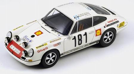 Модель 1:18 Porsche 911R №181 Winner Rally Tour de France