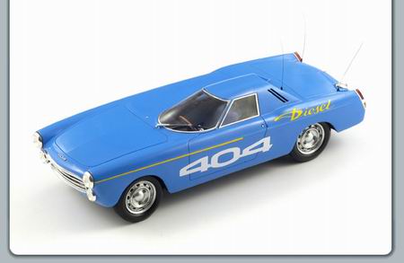 peugeot 404 diesel record car - blue 18S037 Модель 1:18