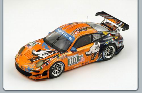 Модель 1:18 Porsche 997 GT3 RSR №80 Flying Lizard Le Mans (Jorg Bergmeister - P.Long - L.Luhr)