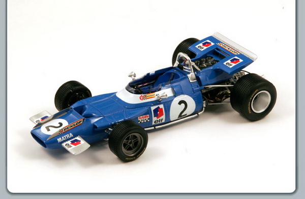 Модель 1:18 Matra Ford MS80 №2 Winner French GP (Jackie Stewart)