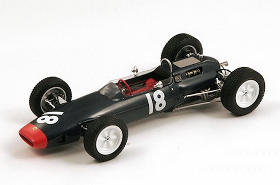 Модель 1:18 Lotus 25 BRM №18 6th Monaco GP (Stanley Michael Bailey Hailwood)
