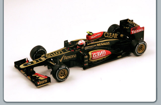 Модель 1:18 Lotus Renault E21 №8 Australian GP (Romain Grosjean)