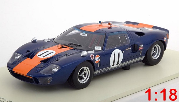 Модель 1:18 Ford GT40 №11 24h Daytona (Jacques Bernard «Jacky» Ickx - Thompson)