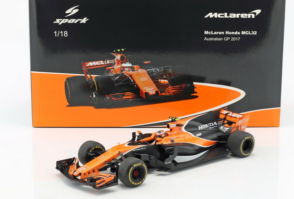 McLaren Honda MCL32 №2 GP Australien (Stoffel Vandoorne) 18S307 Модель 1:18