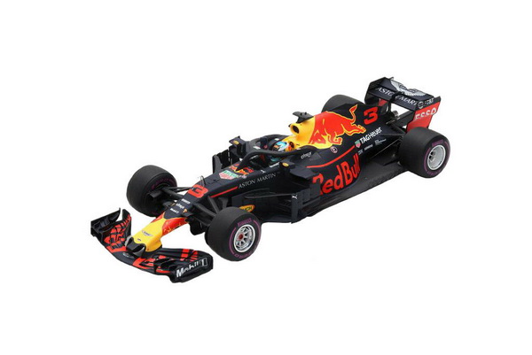 Модель 1:18 Aston Martin Red Bull Racing TAG-Heuer №3 Winner Monaco GP (Red Bull Racing 250th Race - Daniel Ricciardo)