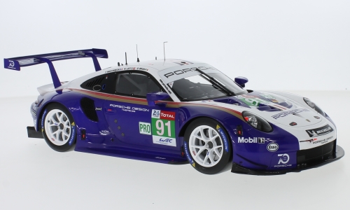 Модель 1:18 Porsche 911 (991) RSR №91 24h Le Mans (R.Lietz - G.Bruni - Frederic Makowiecki)