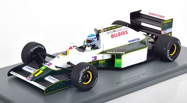 Lotus 102B GP Monaco - 1991 - Häkkinen 18S415 Модель 1:18