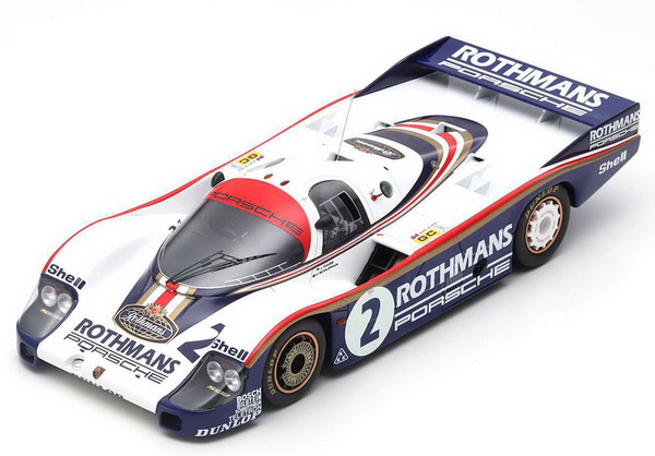 Модель 1:18 Porsche 956 №2, 24h Le Mans 1982 Rothmanns Mass/Schuppan