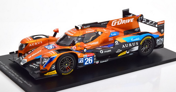 Модель 1:18 Aurus 01 №26 G-Drive Racing 24h Le Mans (Roman Rusinov - Job van Uitert - Jean-Eric Vergne)