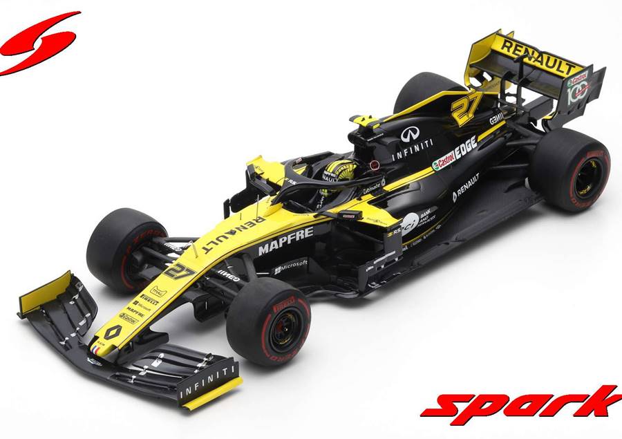 Модель 1:18 Renault F1 Team #27 Australian GP 2019 Renault R.S.19 Nico Hülkenberg
