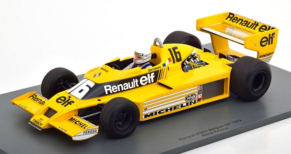 Renault RS01 GP Belgien 1979 Arnoux 18S502 Модель 1:18
