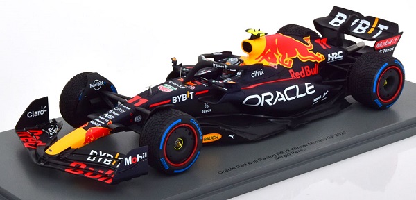 Red Bull Racing RB18 №11 Winner GP Monaco 2022 (Sergio Perez) 18S763 Модель 1:18