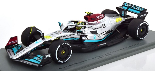 Mercedes-AMG W13 E Performance GP France, Hamilton (2022) 18S769 Модель 1:18