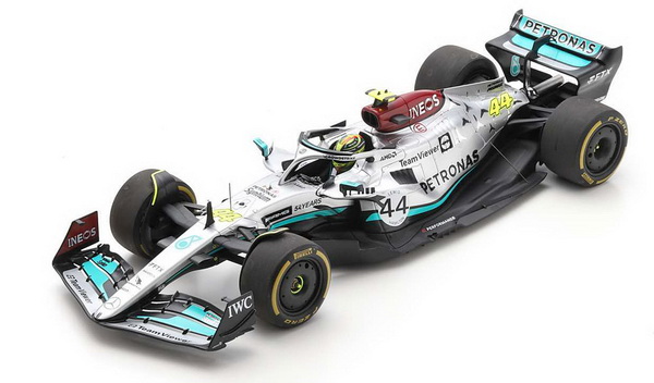 Mercedes-AMG F1 W13 E Performance GP Belgium 2022 Hamilton 18S770 Модель 1:18