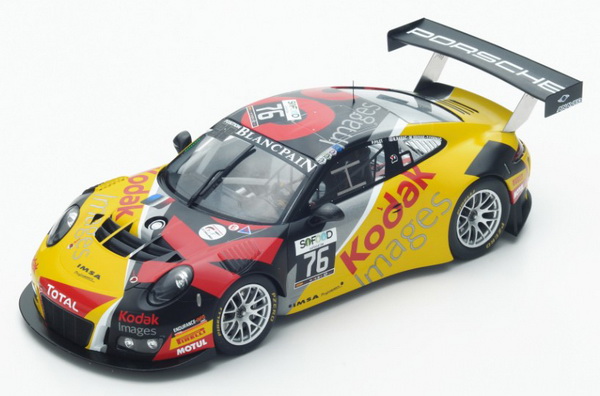 Модель 1:18 Porsche 911 GT3-R №76 24h Spa (Patrick Pilet - M.Jousse - R.Narac - T.Cornac) (L.E.500pcs)