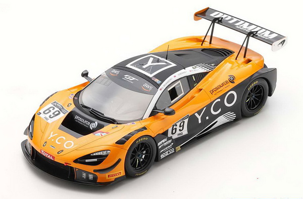 McLaren 720S GT3 No.69, 24h Spa 2020 Wilkinson/Osborne/Bell 18SB027 Модель 1:18