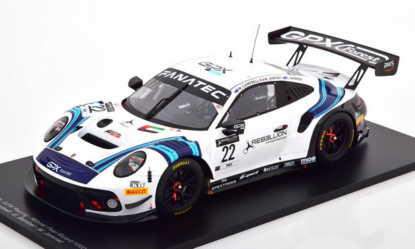 Модель 1:18 Porsche 911 GT3 R Winner 1000km Paul Ricard 2021 Campbell/Bamber/Jaminet