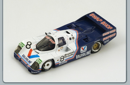 Модель 1:43 Porsche 962C №8 Winner 24h Daytona (Anthony Joseph Foyt - Bob Wollek - Al Unser - Thierry Boutsen)