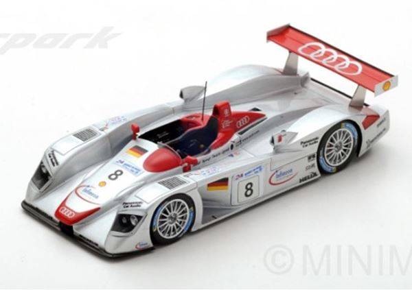 Модель 1:43 Audi R8 №8 Winner Le Mans (Kristensen - Emanuele Pirro - Biela)