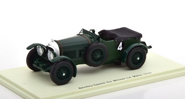 Bentley Speed Six №4 Winner Le Mans (Woolf Barnato - Glen Kidston) 43LM30 Модель 1:43