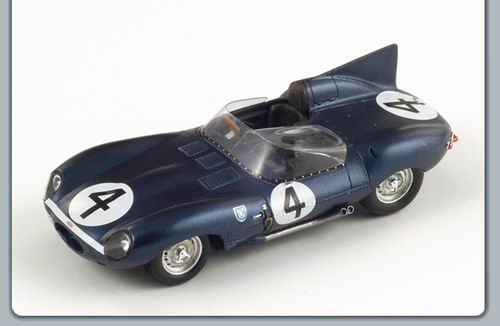 Jaguar D-type Short Nose №4 Winner 24h Le Mans (Ninian Sanderson - Ron Flockhart) 43LM56 Модель 1:43